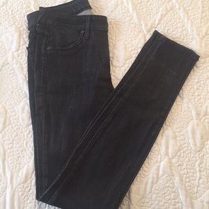 Rich & Skinny jeans black (kind of metallic shine)
